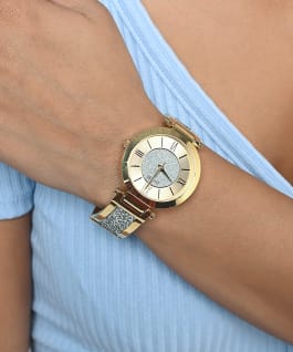 ketting melodie Klem Shop Women's Swarovski Crystal Watches | GUESS Watches