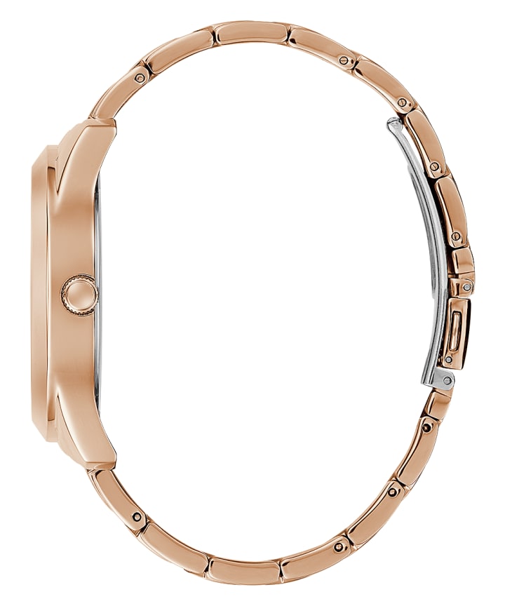 Rose Gold Tone Case Rose Gold Tone Stainless Steel Watch large