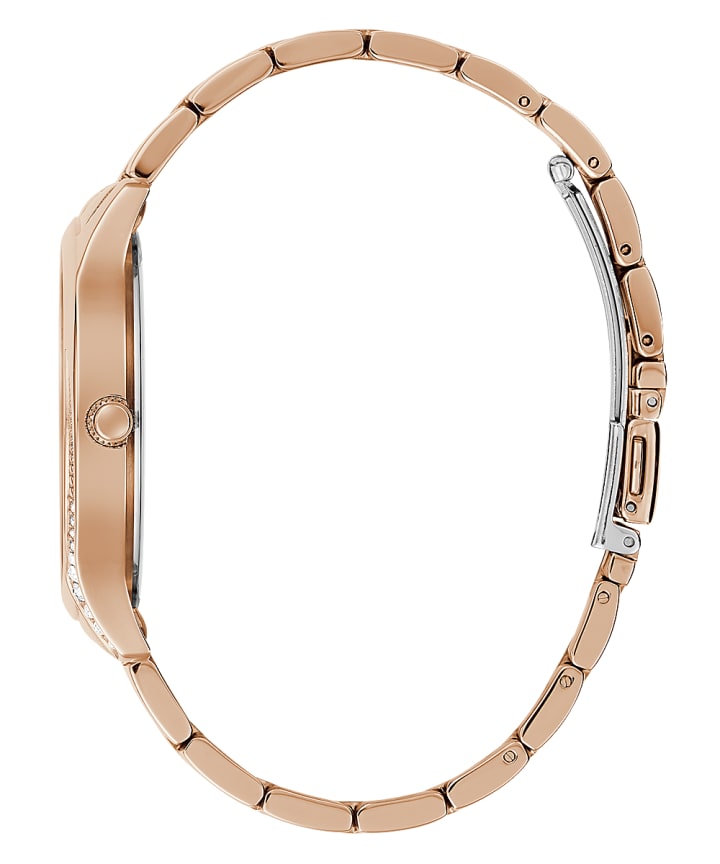 Rose Gold Tone Case Rose Gold Tone Stainless Steel Watch large