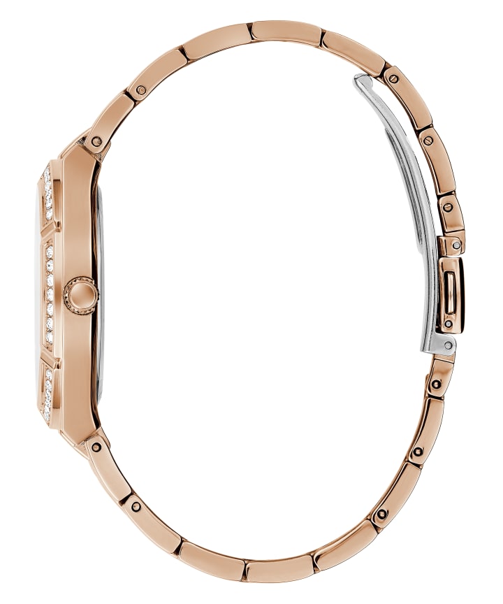 Rose Gold Tone Case Rose Gold Tone Stainless Steel Watch large