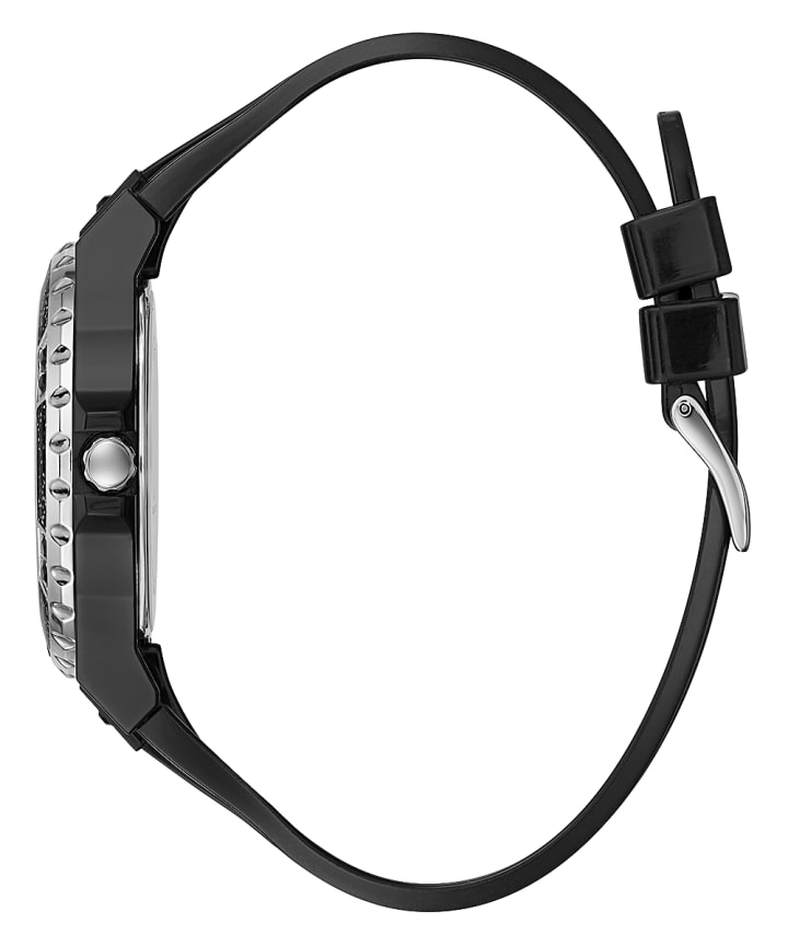 Black Case Black PU Watch large