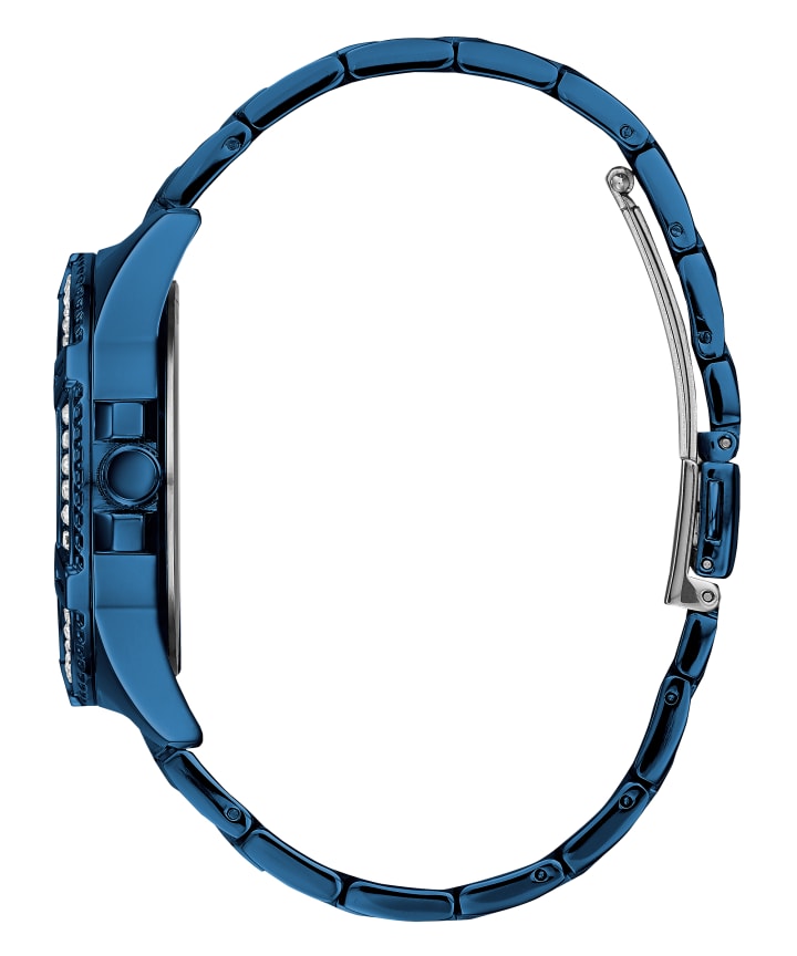 Blue Case Blue Stainless Steel Watch large