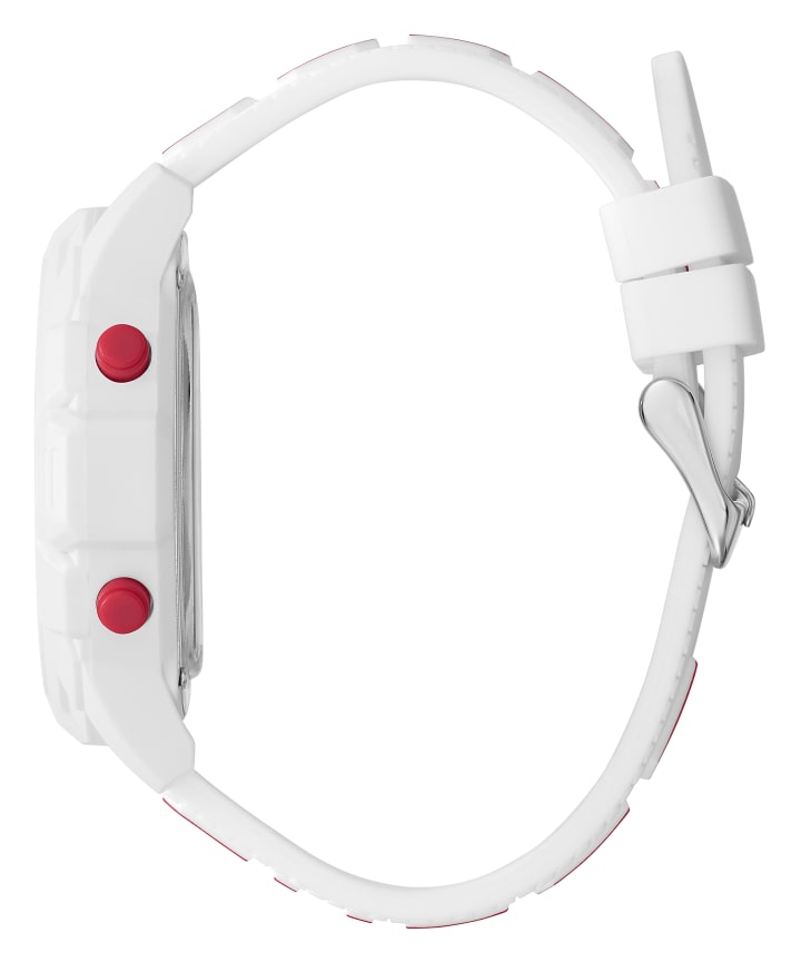 White Case White Silicone Watch large