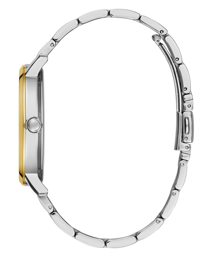 Silver Tone/Gold Tone Case Silver Tone/Gold Tone Stainless Steel Watch large