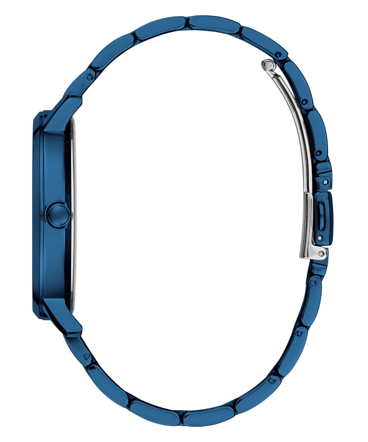 Blue Case Blue Stainless Steel Watch large