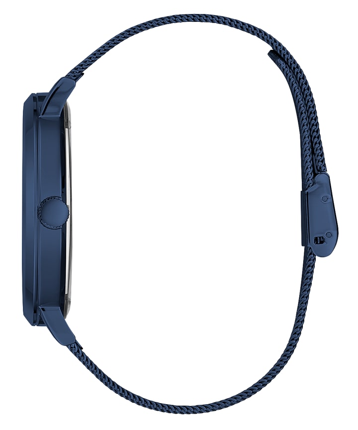 Blue Case Blue Stainless Steel Watch large