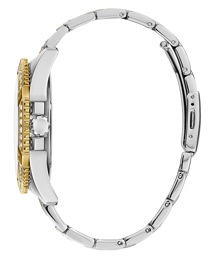 Silver Tone/Gold Tone Case Silver Tone/Gold Tone Stainless Steel Watch large