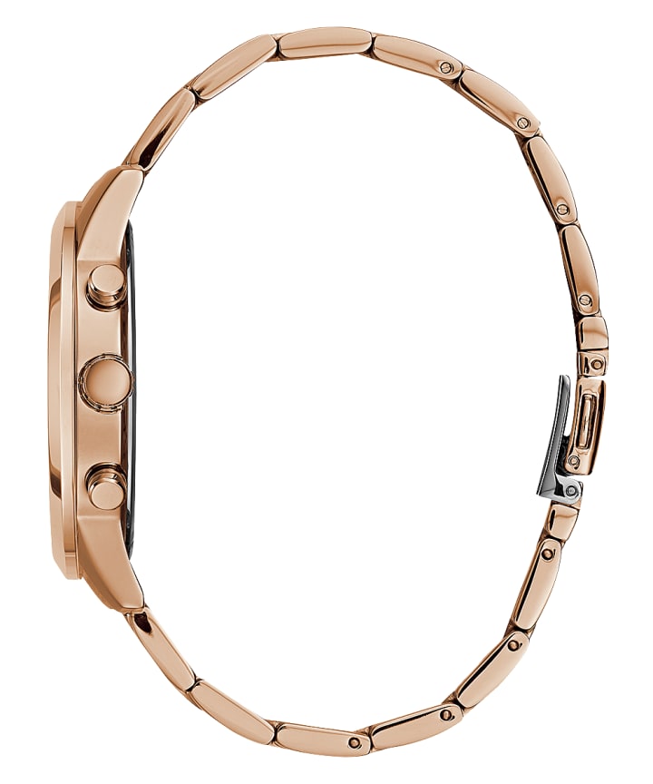 Rose Gold Tone Case Rose Gold Tone Stainless Steel Watch large