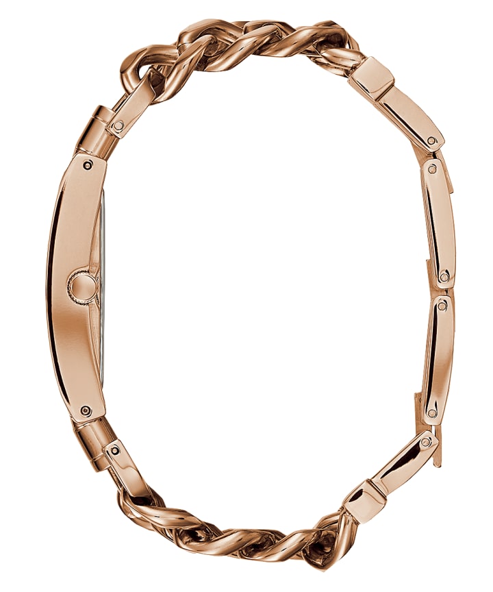 Rose Gold Tone Case Rose Gold Tone Stainless Steel Watch large