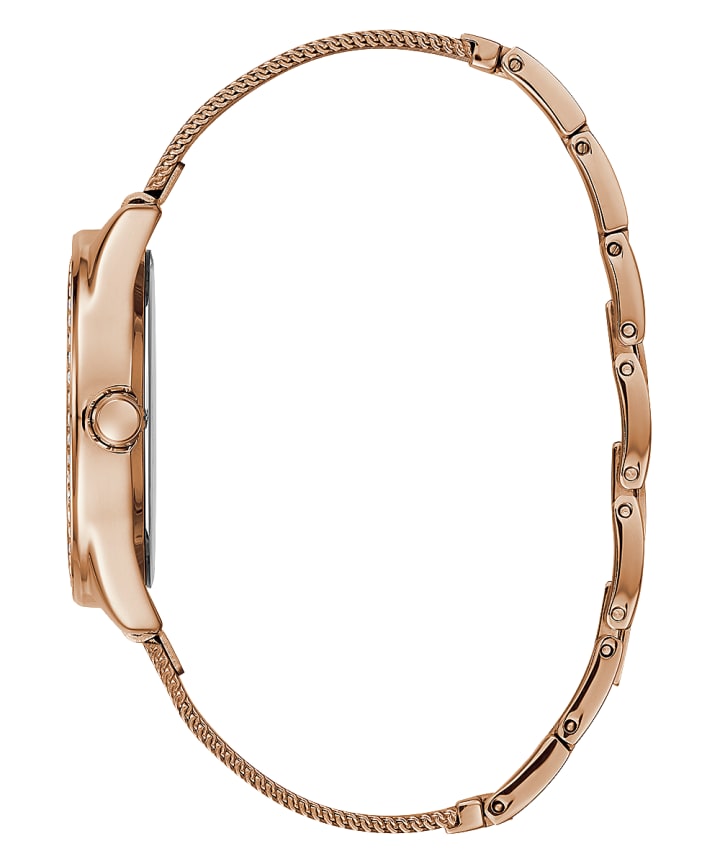 Rose Gold Tone Case Rose Gold Tone Stainless Steel/Mesh Watch large