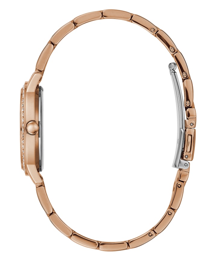 Rose Gold Tone Case Rose Gold Tone Stainless Steel Watch large