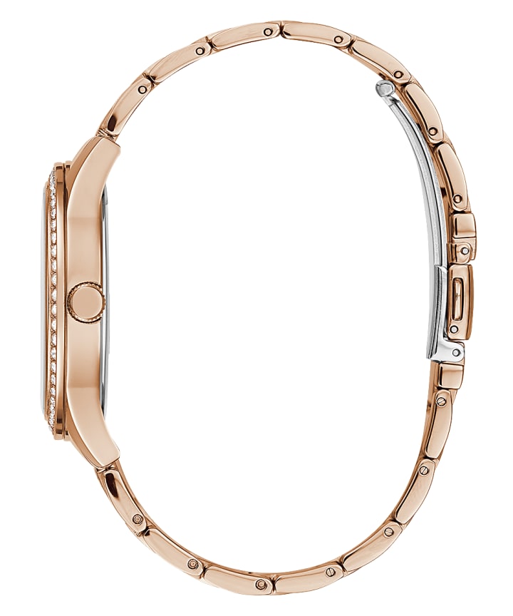 Rose Gold Tone Case Rose Gold Tone Stainless Steel Watch large