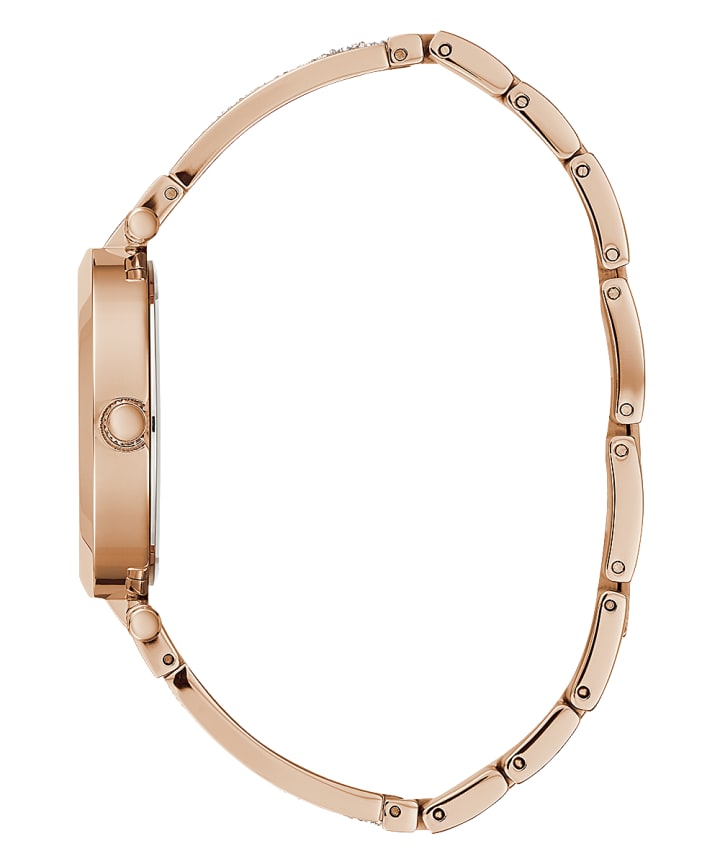 Rose Gold Tone Case Rose Gold Tone Stainless Steel Watch large
