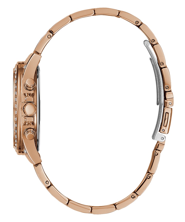 Rose Gold Tone Case Rose Gold Tone Stainless Steel Watch large