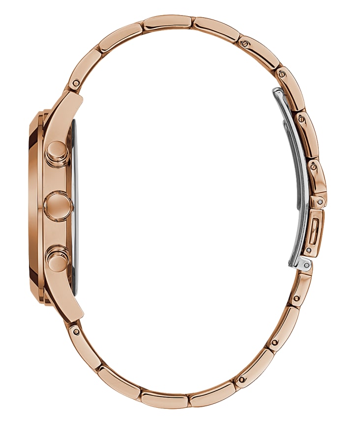 Rose Gold Tone Case Rose Gold Tone Stainless Steel Watch large