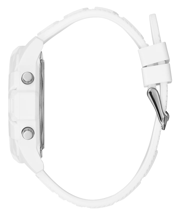 White Case White Silicone Watch large