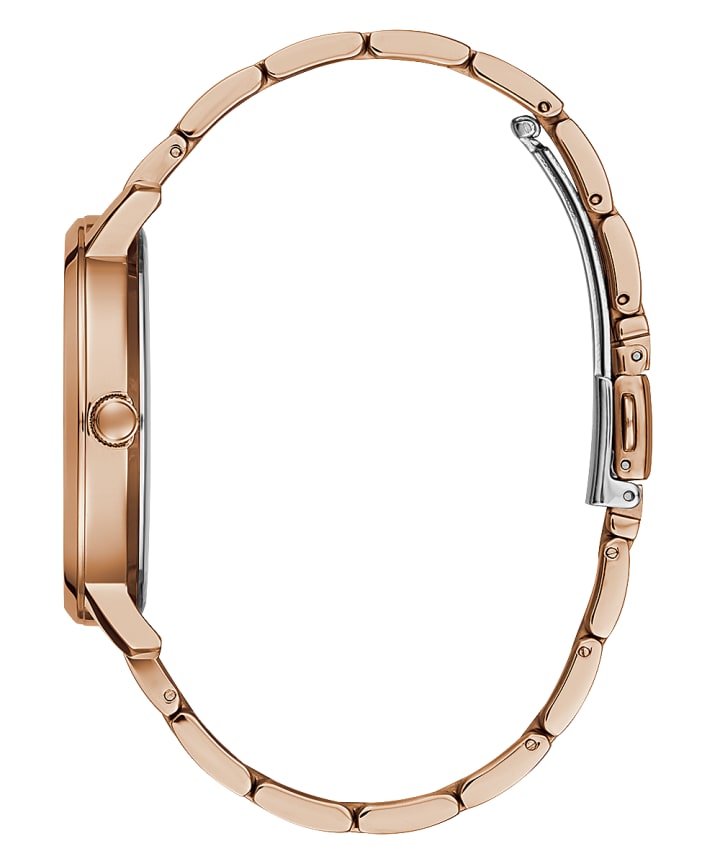 Rose Gold Tone Case Gold Tone Stainless Steel Watch large