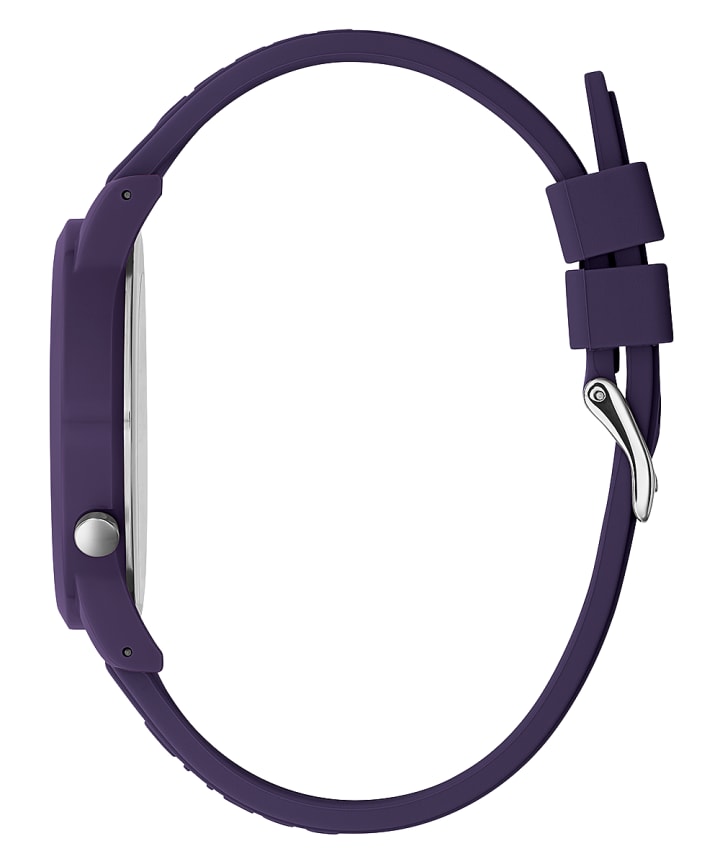 Purple Case Purple Silicone Watch large