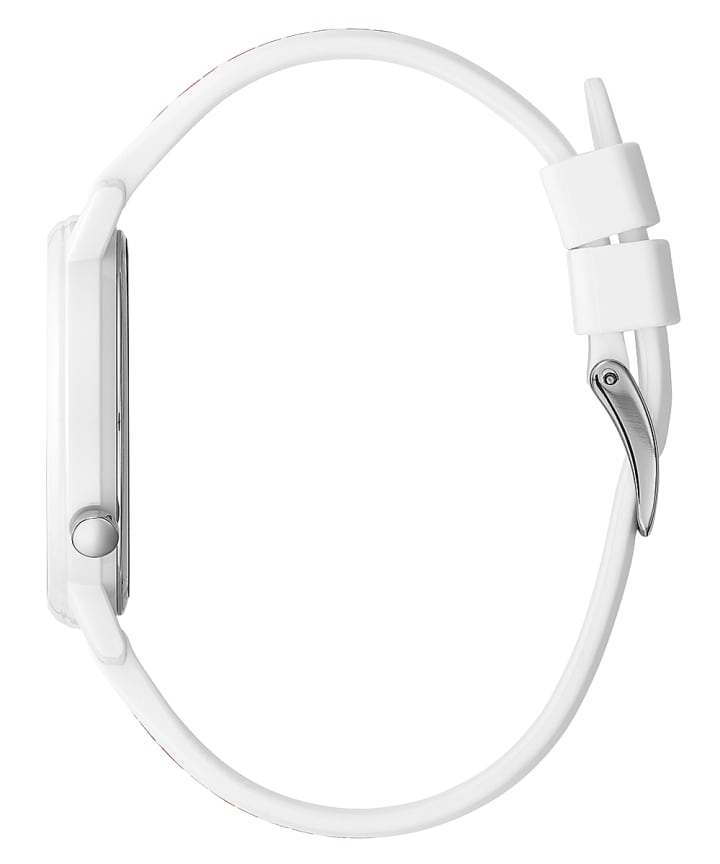 White Case White Silicone Watch large