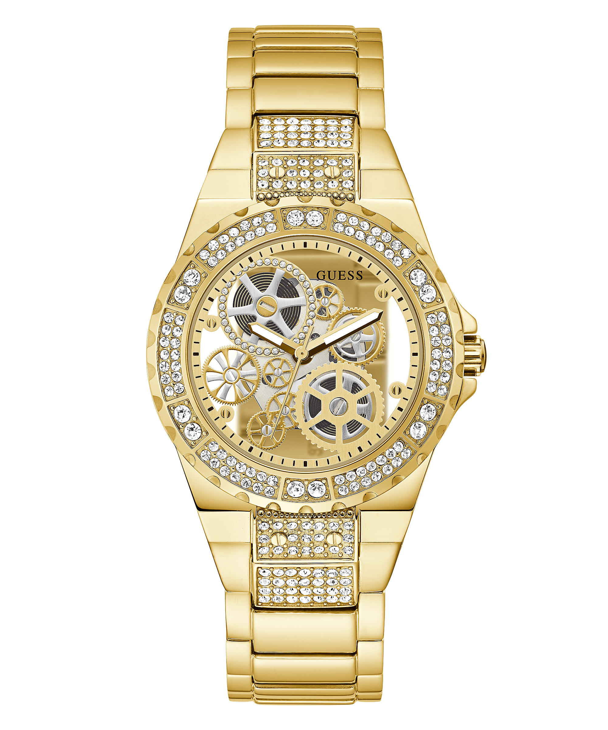 Gold Tone Case Tone Steel - GUESS Watches
