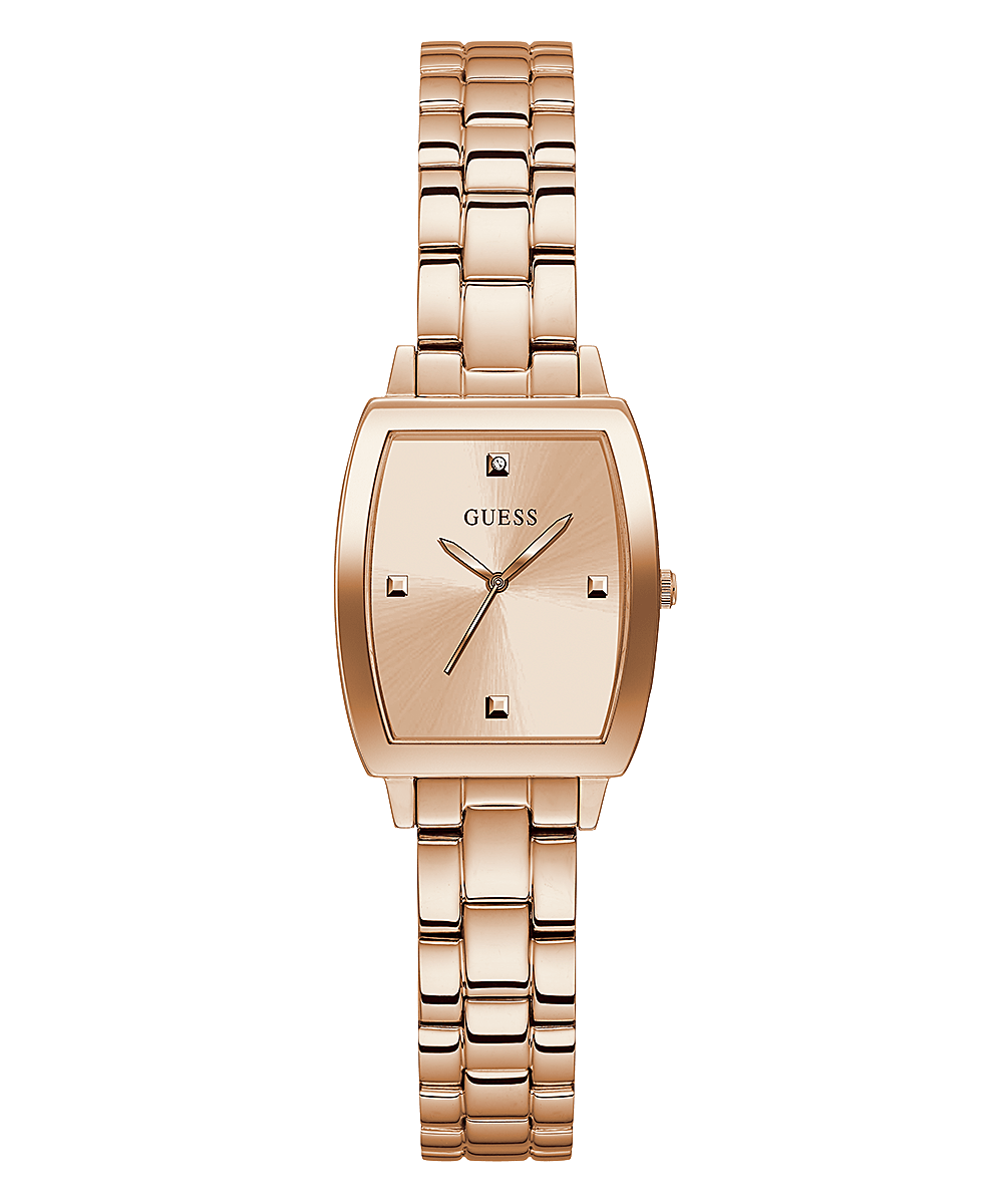 和風 GUESS Ladies Dress Tonneau Diamond 24mm Watch Gold-Tone Stainless  Steel Case ＆ Bracelet並行輸入品 通販