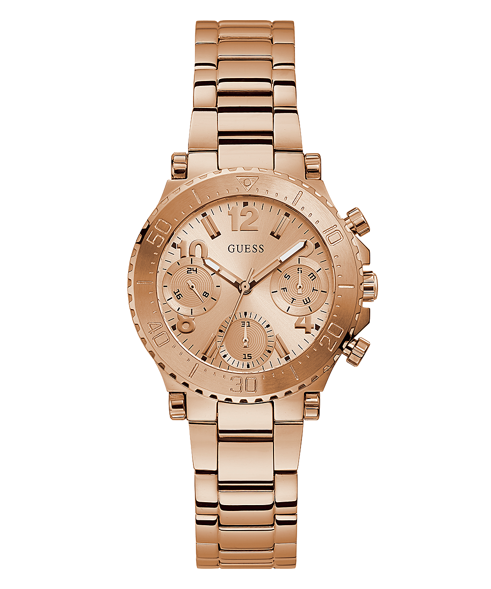Rose Gold-Tone Multifunction Watch | peacecommission.kdsg.gov.ng